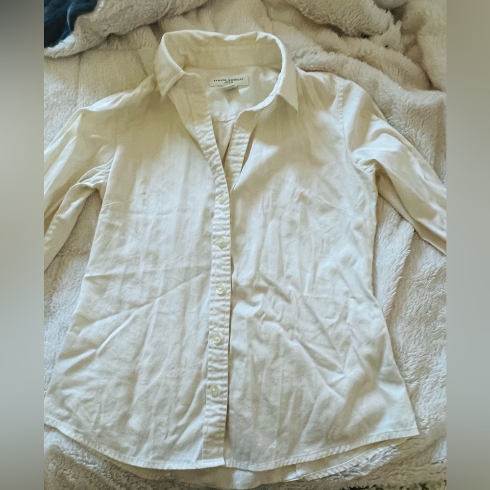 Banana Republic Dress Collared Shirt